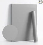 Dimoon 78.7''x17.7'' Grey Peel and Stick Wallpaper Contact Paper Modern Self by DIYYOURMOON