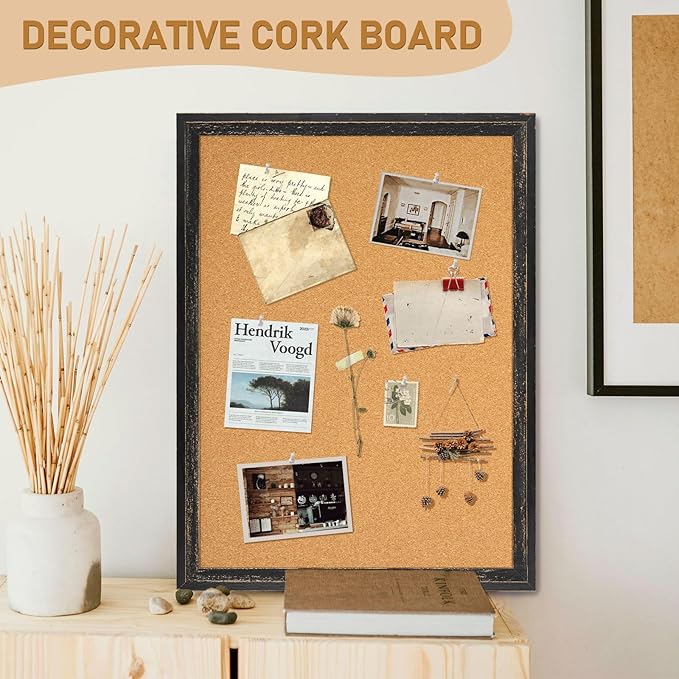 DOLLAR BOSS Cork Board for Office 36 X 24 Inches Cork Boards for Walls Bulletin - Image 6