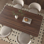 BOMENG Walnut Wood Contact Paper Roll Thick Brown Textured Wood Grain Peel and - Image 4