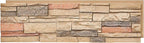 Faux Stone Wall Panels 1-Pack PU Stone Veneer Siding, Mortarless Faux Rock - Image 3