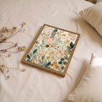Framed Boho Floral Wall Art, Neutral Botanical Wildflower Canvas Wall Decor - Image 7