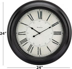 Westclox 32213VBK 24 inch Traditional Wall Clock Battery-Operated Clock - Image 5