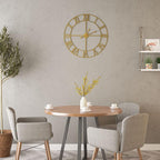 LEIKE Large Modern Wall Clocks, Silent Non Ticking, Battery Operated Roman - Image 6