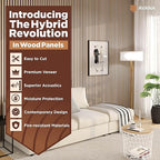 Avana Acoustic Wood Wall Panels – 93.2x11.25 Inch Panels – Fits 94x12 Layout – - Image 2