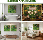 Artificial Grass Wall Backdrop Panels, Faux Boxwood Panels - Image 7