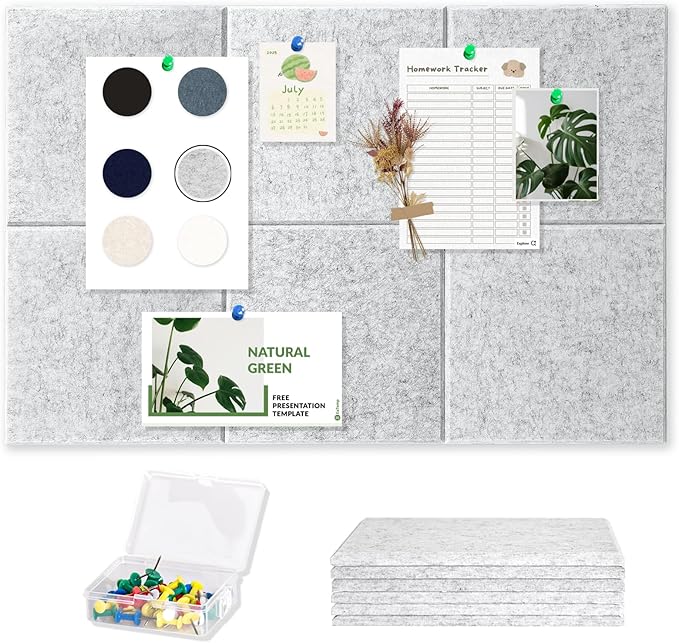 Large Cork Board Tiles for Wall by Magrowill