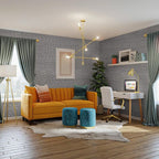 WADILE Grasscloth Peel and Stick Wallpaper 15.7in x 393.7in, Textured Contact - Image 2