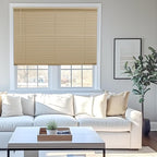 CHICOLOGY Cordless 1-inch Vinyl Mini Blinds, Cappuccino, Warp Resistant by CHICOLOGY