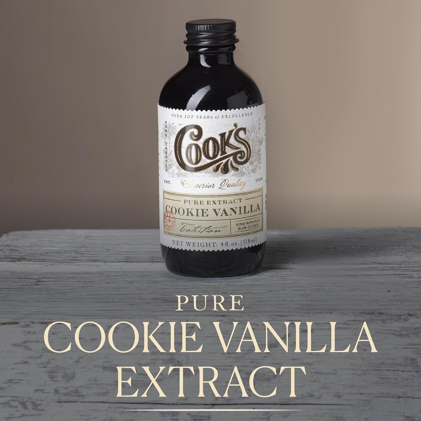 Cook's, Choice Premium Quality Pure Cookie Vanilla Extract, 16 oz