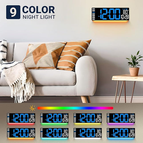 16.5" Large Digital Wall Clock - Image 2