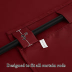 RYB HOME Small Window Curtains - Image 3
