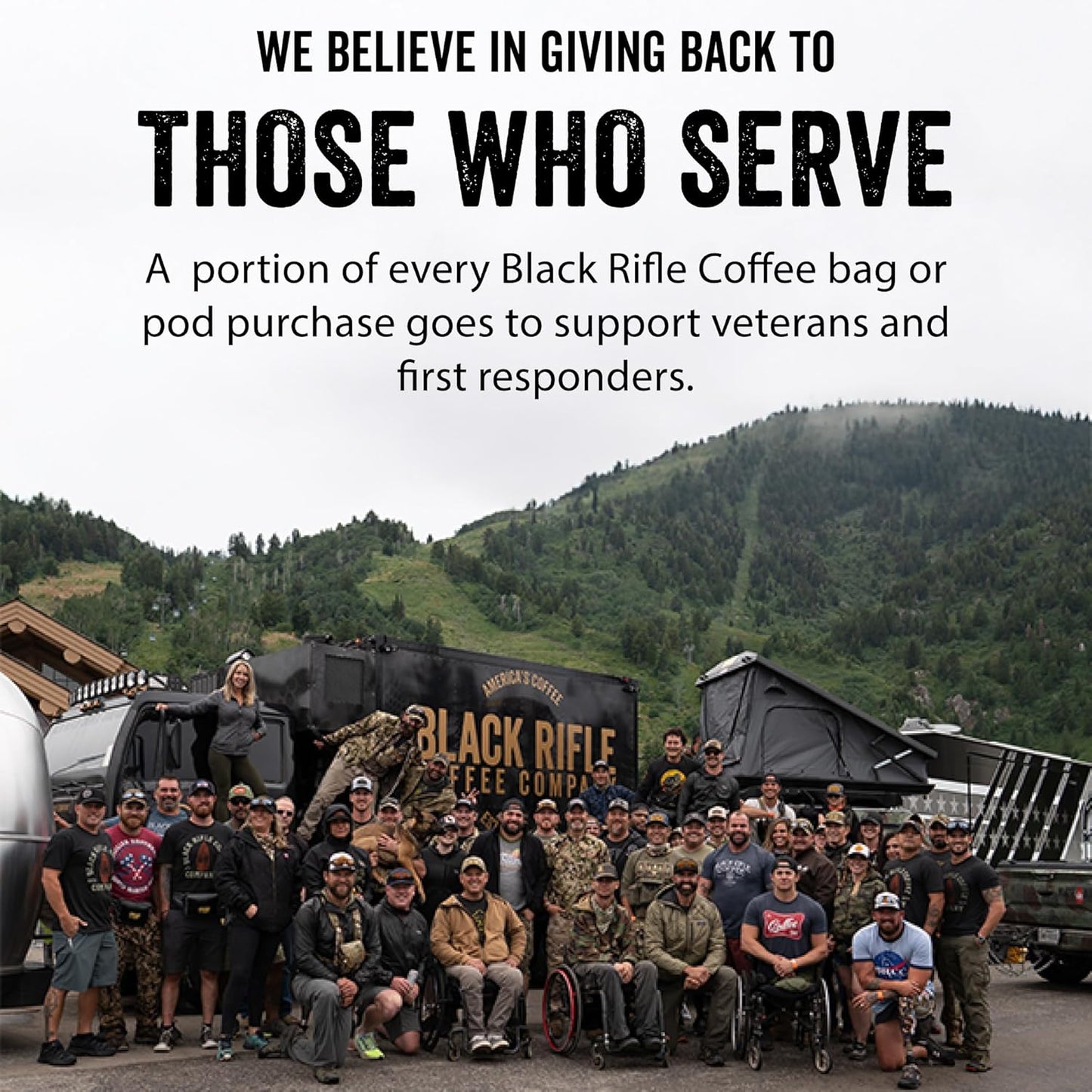 Black Rifle Coffee Company Ground Coffee Medium Roast - Roasted Blend Made from Pure Arabica Beans - Colombian & Brazilian Beans - Veteran Founded & American Made (Hazelnut, 12oz Bag)