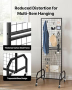 VEVOR 3 Packs Grid Wall Panels, 1.9 x 5.4 ft Wire Grid Panels Display Rack - Image 3