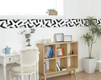 FLFK Black and White Design Wallpaper Border - Image 6
