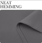 NICETOWN Short Curtains, Home Decoration Thermal Insulated Rod Pocket Blackout - Image 8