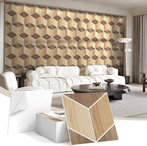 12Pack Acoustic Panels, Self-Adhesive Sound Proof Panels by ArtVivid