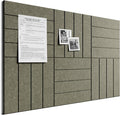 Bumusty Large Cork Board Alternative-36 x 24" Felt Bulletin Board Tiles by BUMUSTY