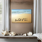 Goldfoilart Beach Canvas Wall Art - Image 8