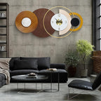 32x16 inch Large Modern Mid-Century Wall Clock - Image 6