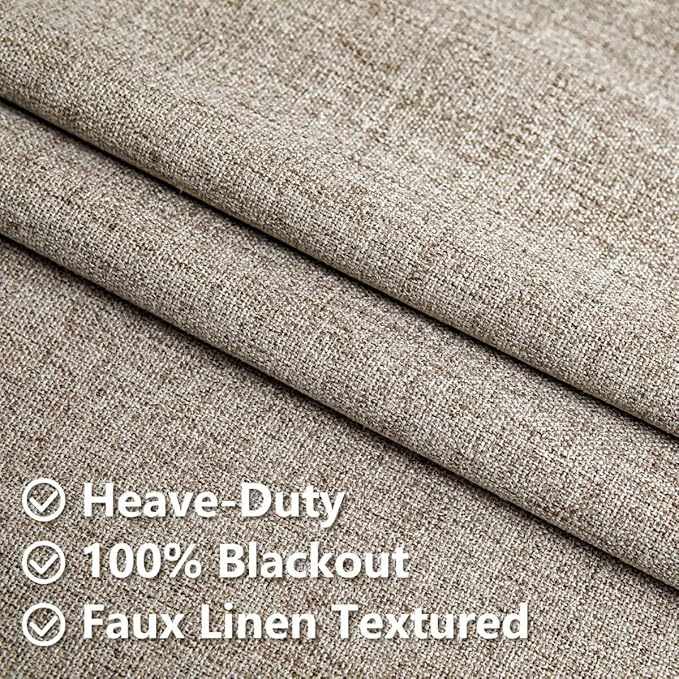 IGEMAEVE 100% Blackout Curtains - Image 4