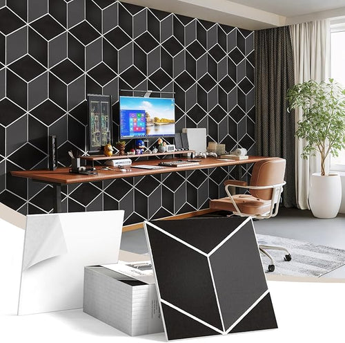 12Pack Acoustic Panels, Self-Adhesive Sound Proof Panels by ArtVivid