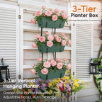 OYEAL Window Boxes Planters Deck Railing Planter Boxes - Image 6