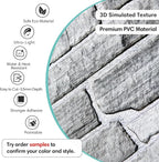 Commomy 12pcs Faux Stone 3D Wall Panels Peel and Stick - Image 3