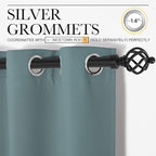 NICETOWN Door Screen Cover for Air Conditioner Room, Insulated Faux Accordion - Image 3