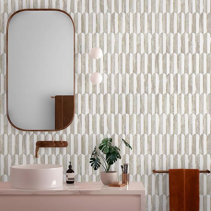 Vamos Tile Peel and Stick Backsplash Seamless Tile, 1-Sheet Stick on Backsplash - Image 7