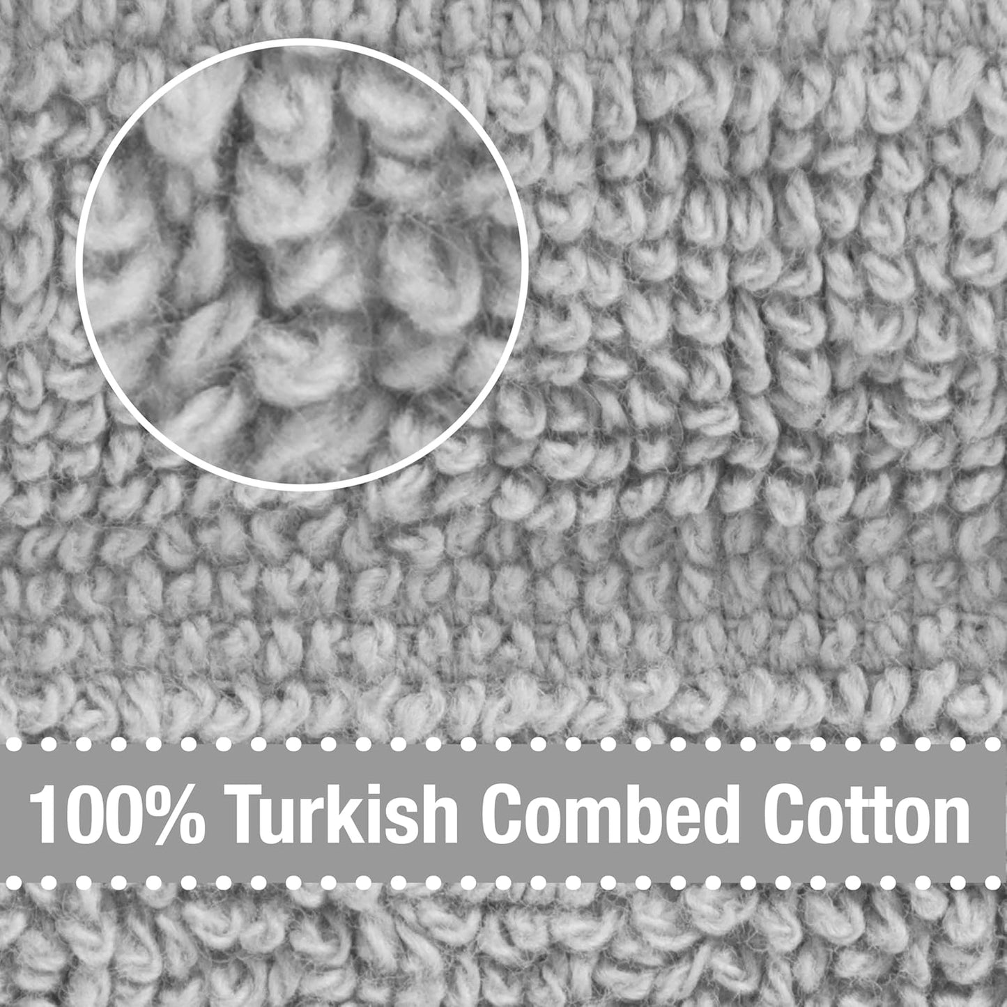 All-Clad Solid Kitchen Towel: Highly Absorbent, Super Soft Long Lasting - 100% Cotton, 17"x30" Tea Towel for Cleaning & Drying Dishes, Pans, Glassware, or Countertops, (1-Pack), Titanium Gray