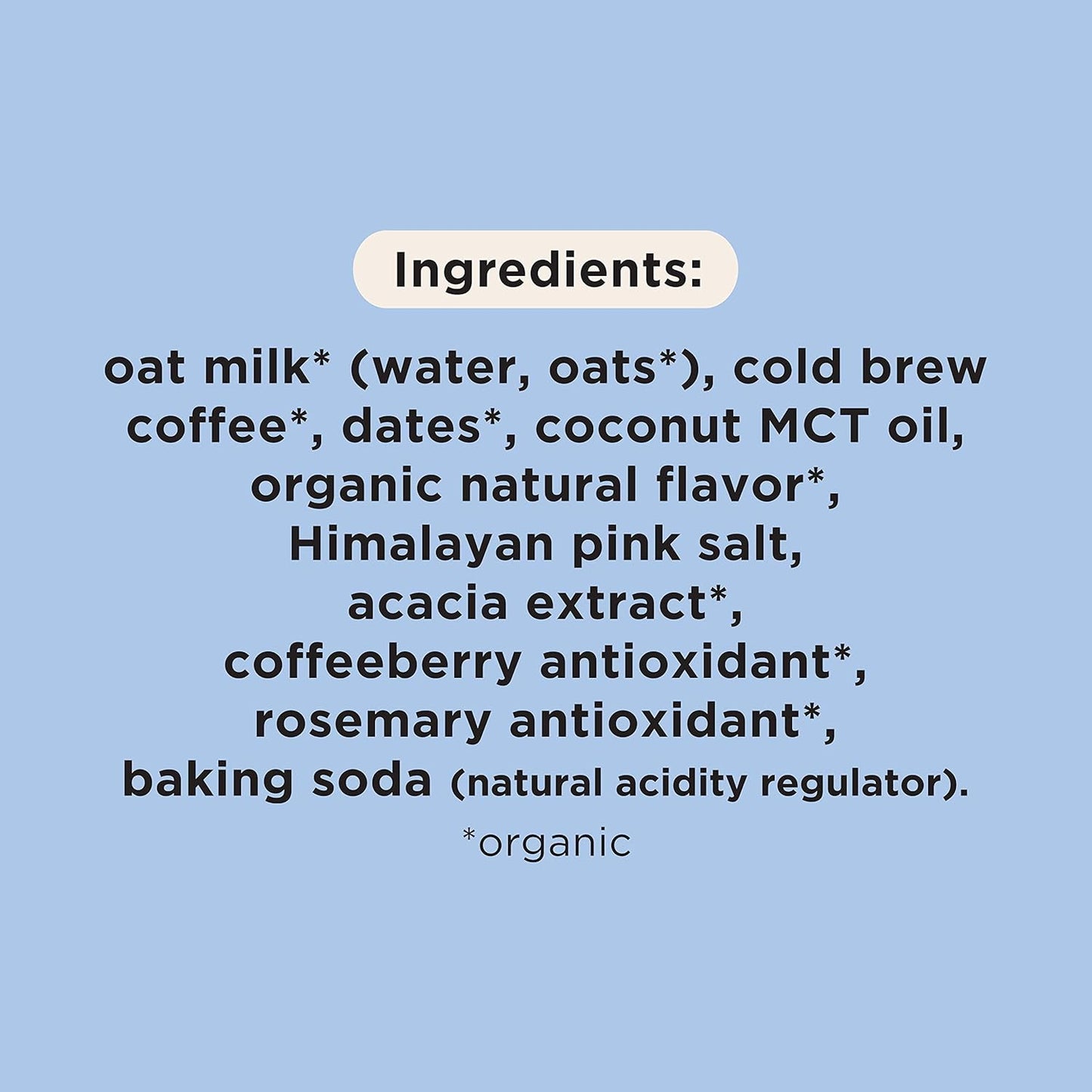 Pop & Bottle, Oat Milk Lattes - Cold Brew, Maca, Antioxidants, Ashwagandha, MCT Oil, Collagen, Organic, Diary Free, Gluten Free, Lightly Sweetened with Dates - Variety, 8 Fl Oz (6 Pack)