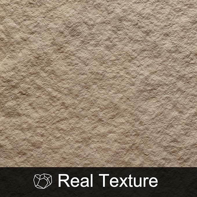 KASARO PU 3D Faux Stone Wall Panels, Cement Texture Accent - Image 7