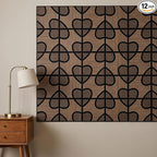 Acoustic Wood Slat Panels, 3D Fluted Wood Panel Sound Absorbing Panel by TREKATLAUTO