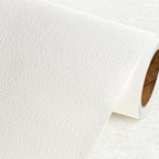 Livelynine Anaglypta Wallpaper Peel and Stick Paintable Vinyl Off White by Livelynine