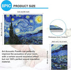 JBER Art Acoustic Panels, 45×36 Inches Acoustical Wall Panels, Sound Absorbing - Image 2
