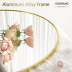 VooBang Round Mirror 19.6" Gold Wall Mounted Circle Mirrors Vanity Mirror - Image 3