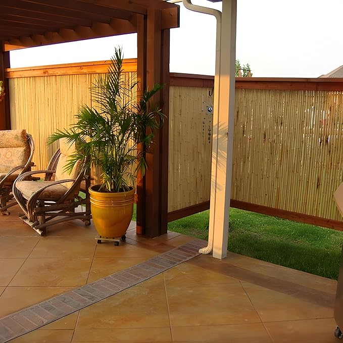 FOREVER BAMBOO Natural Bamboo Fencing Decorative Rolled Fence Panel 0.75 in D x - Image 9