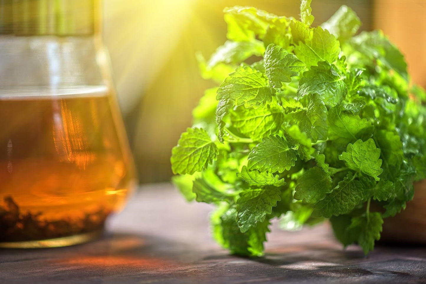 Lemon Balm (Herbal Tea): (Melissa Officinalis Caffeine Free) - Balm Leaf (Cut and Sifted), 1lb (16Oz) U.S. Wellness Bulk Tea