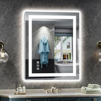 Briivue 24x30 Inch LED Bathroom Mirror by Briivuemodernmirrors