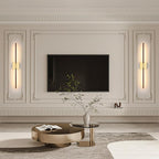 Morauroral 30″ Walnut Battery Operated Wall Sconces - Image 8
