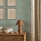 17.3" x 118.1" Vintage Floral Wallpaper Peel and Stick Boho Wallpaper Removable - Image 3