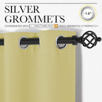 NICETOWN Patio Glass Door Blackout Curtains - Image 3
