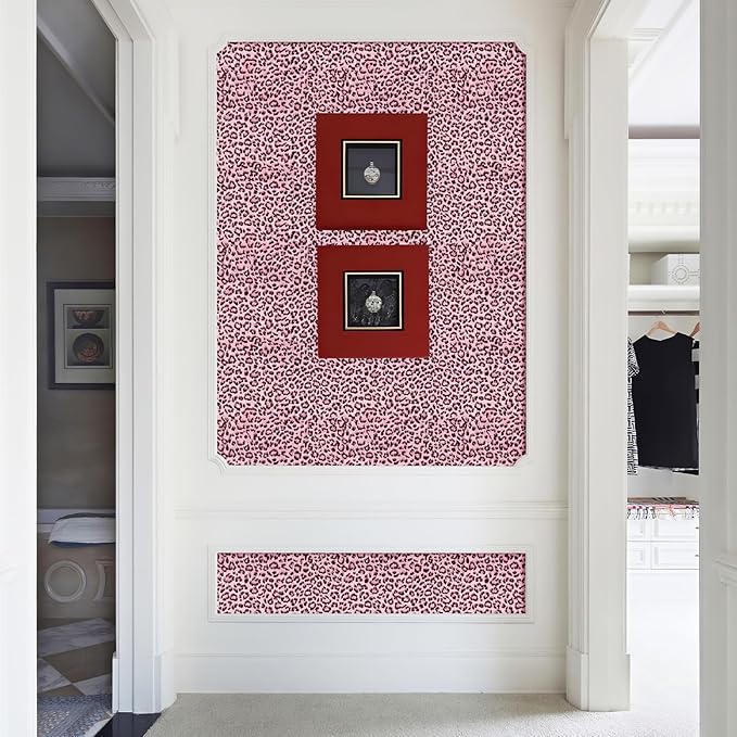 Leopard Print Peel and Stick Wallpaper, Waterproof Removable Self Adhesive - Image 6