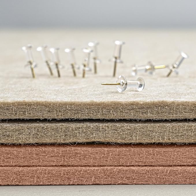 Lightomorrow Bulletin Board, 35 x 17 1/2 inches Felt Board - Image 4