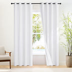NICETOWN 100% Blackout Door Curtain 80 inch Thermal Insulated Room Darkening by NICETOWN