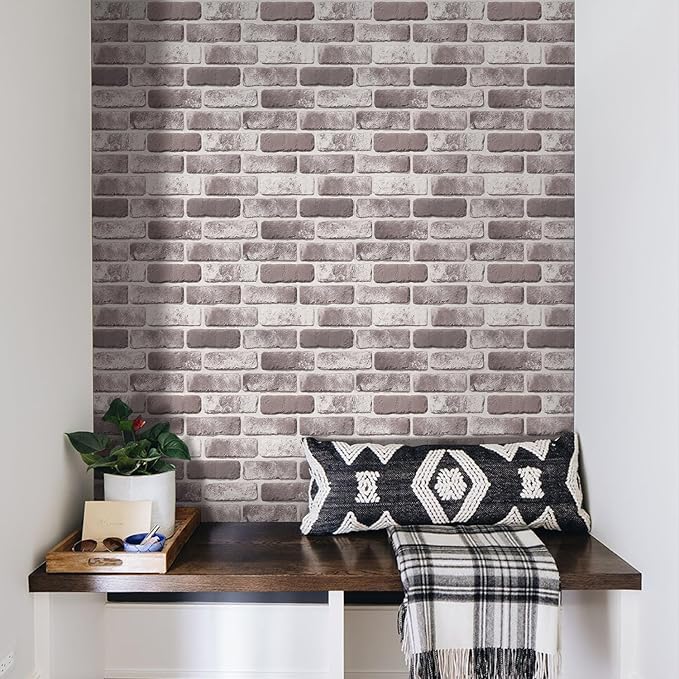 3D Brick Wall Panels, Faux Brick Peel and Stick Wall Panels, Small Size Thin - Image 8