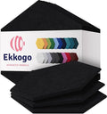 Acoustic Panels 12-Pack Soundproof Wall Panels 14"X12.1"X0.4" Sound Panels High by EkkogoAcousticPanels