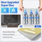 12 Pack Pyramid Sound Proof Foam Panels - Image 3