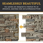 AZ Faux High-Density Polyurethane Faux Stone Wall Covering Panels - Image 7