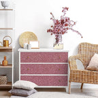 CRE8TIVE Glitter Wallpaper Border Peel and Stick Rose Gold Wallpaper Wall - Image 2